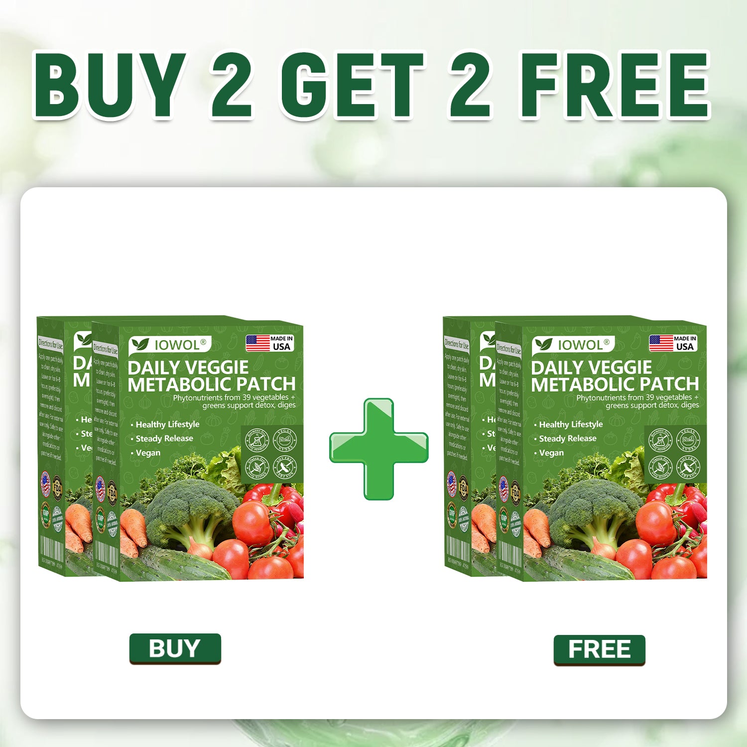 𝑾𝒉𝒆𝒏 𝒖𝒔𝒆𝒅 𝒕𝒐𝒈𝒆𝒕𝒉𝒆𝒓 𝒘𝒊𝒕𝒉 𝐆𝐞𝐧𝐚𝐲𝐮® 60+ 𝑵𝒐𝒏-𝑮𝑴𝑶 Vegetables Patch, 𝒕𝒉𝒆 𝒆𝒇𝒇𝒆𝒄𝒕 𝒊𝒔 𝒃𝒐𝒐𝒔𝒕𝒆𝒅 𝒃𝒚 𝒖𝒑 𝒕𝒐 2 𝒕𝒊𝒎𝒆𝒔! 𝑷𝒖𝒓𝒄𝒉𝒂𝒔𝒆 𝒏𝒐𝒘 𝒂𝒏𝒅 𝒆𝒏𝒋𝒐𝒚 𝒂 𝒍𝒊𝒎𝒊𝒕𝒆𝒅-𝒕𝒊𝒎𝒆 70% 𝒔𝒑𝒆𝒄𝒊𝒂𝒍 𝒅𝒊𝒔𝒄𝒐𝒖𝒏𝒕, 𝒉𝒆𝒍𝒑𝒊𝒏𝒈 𝒚𝒐𝒖 𝒂𝒄𝒉𝒊𝒆𝒗𝒆 𝒚𝒐𝒖𝒓 𝒘𝒆𝒊𝒈𝒉𝒕 𝒍𝒐𝒔𝒔 𝒂𝒏𝒅 𝒉𝒆𝒂𝒍𝒕𝒉 𝒈𝒐𝒂𝒍𝒔 𝒇𝒂𝒔𝒕𝒆𝒓!